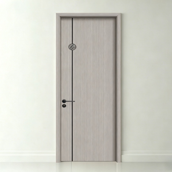 Aluminum wood door