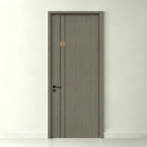 Aluminum wood door